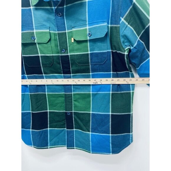 Levi’s Gold Tab Men’s Plaid Jackson Flannel Worker Over Shirt Size M NWT - Picture 6 of 11